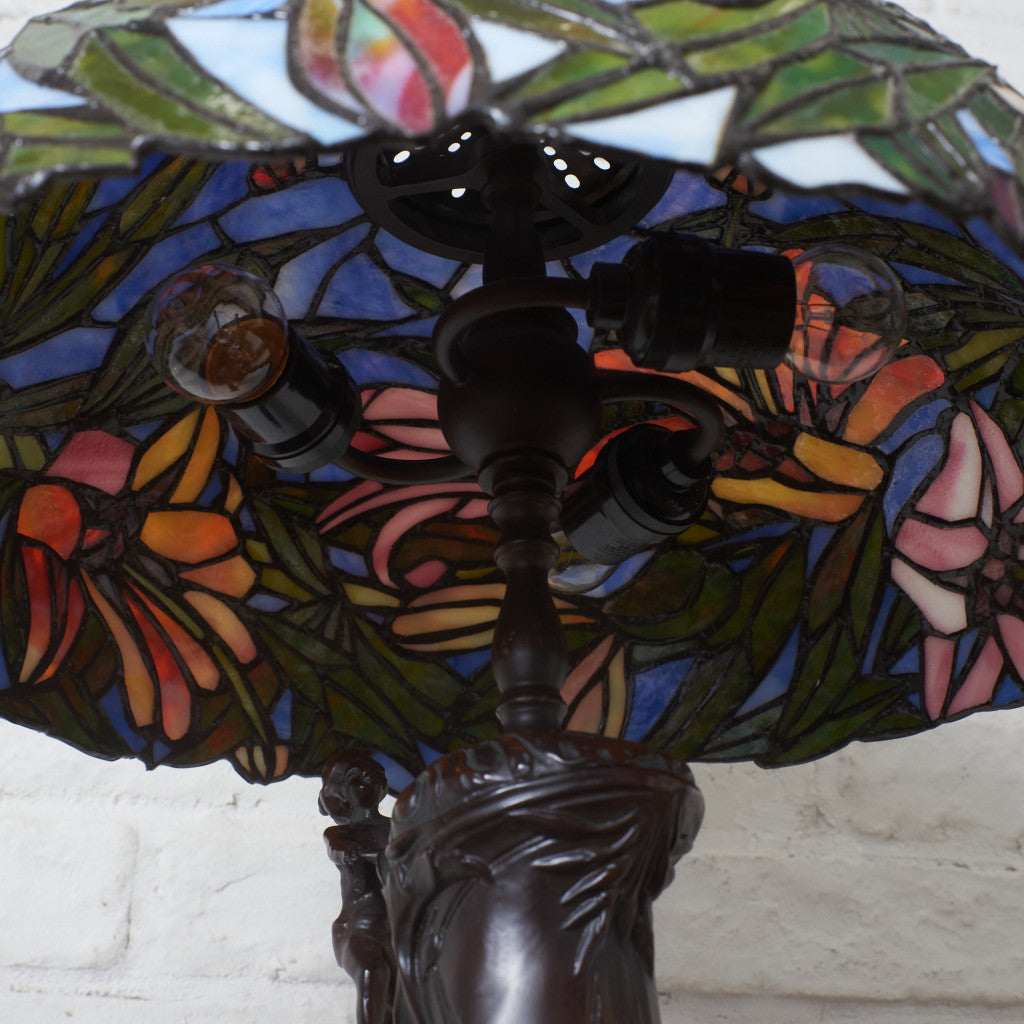 ステンドグラス ティファニーランプ