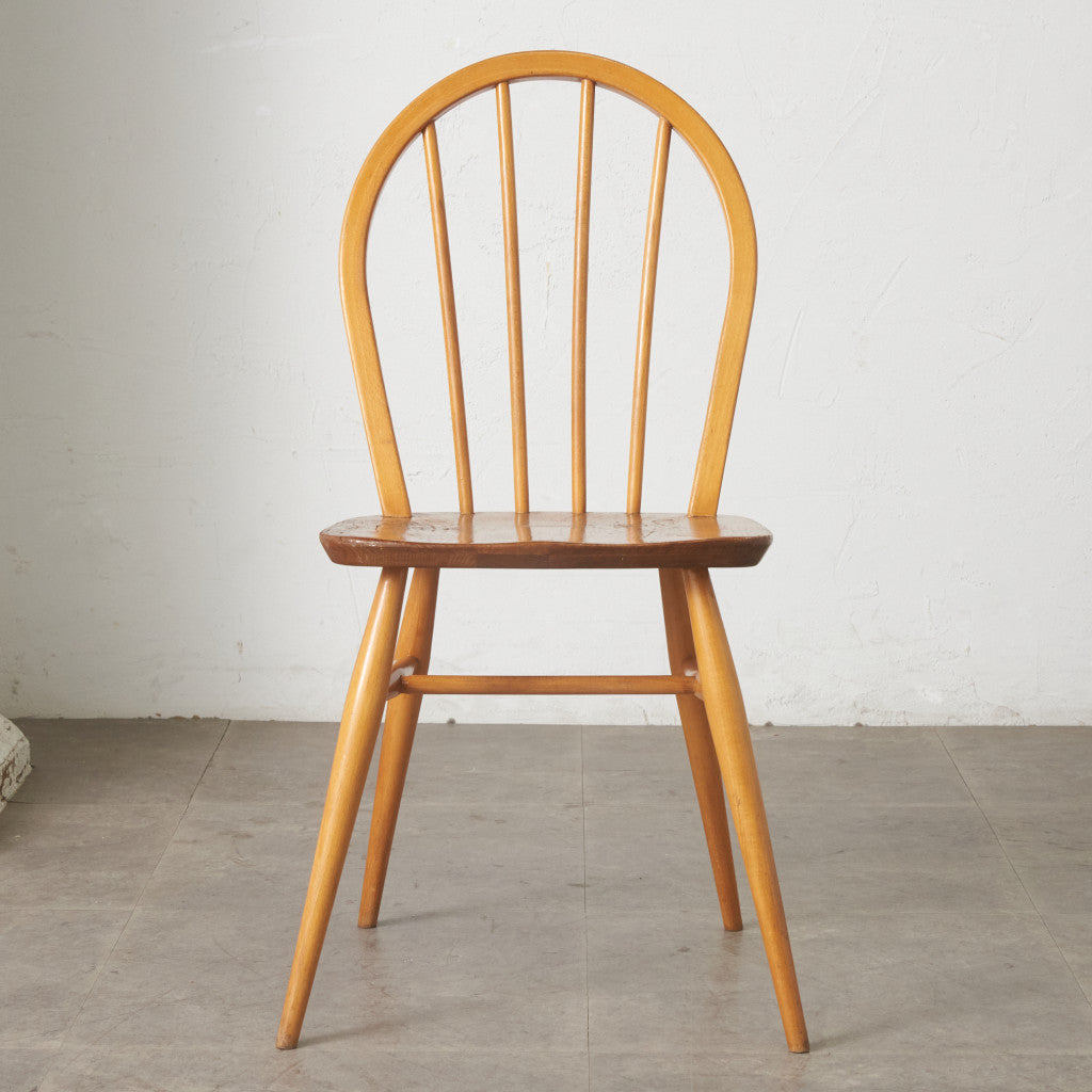 4本スポーク フープバックチェア