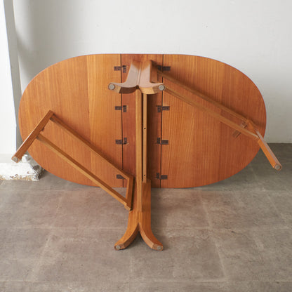 ヴィンテージ ドロップリーフ ゲートレッグテーブル