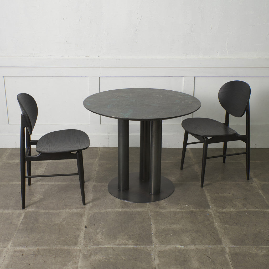 作家物 和紙張り カフェテーブル