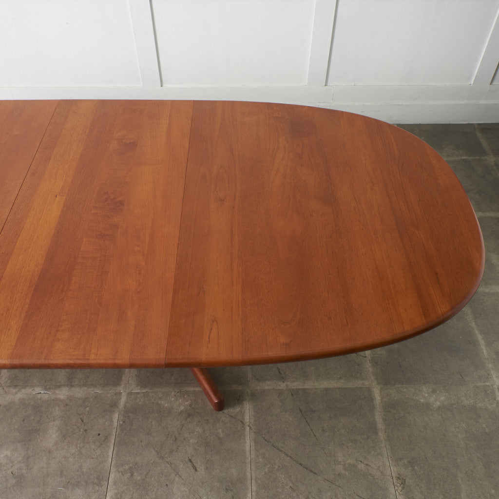 デンマーク エクステンション オーバルダイニングテーブル