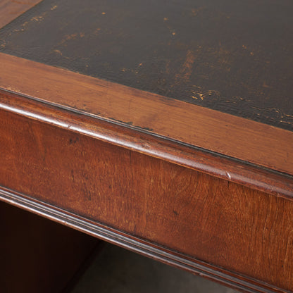 西欧アンティーク 両袖デスク