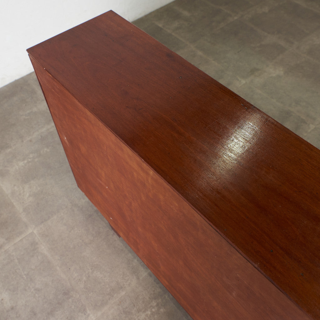 英国ヴィンテージ ナローブックケース