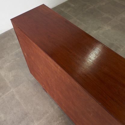 英国ヴィンテージ ナローブックケース