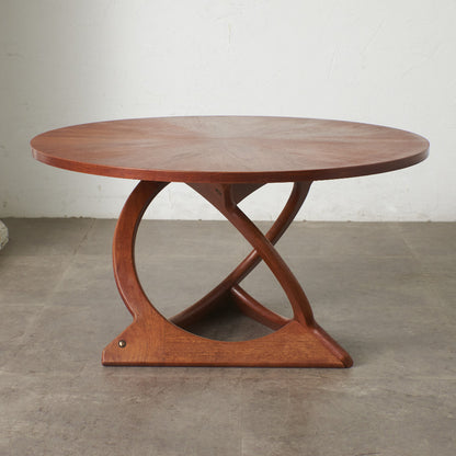 デンマーク製 ラウンドコーヒーテーブル