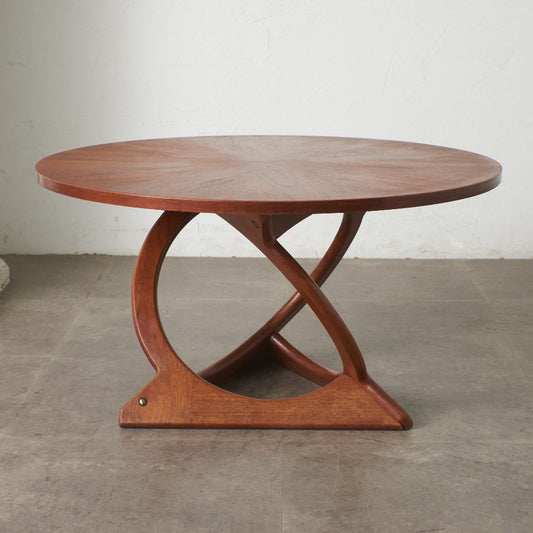 デンマーク製 ラウンドコーヒーテーブル