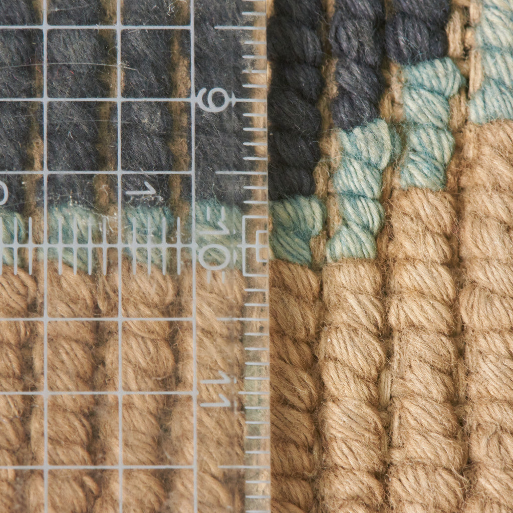 十字唐草 手織り 絨毯