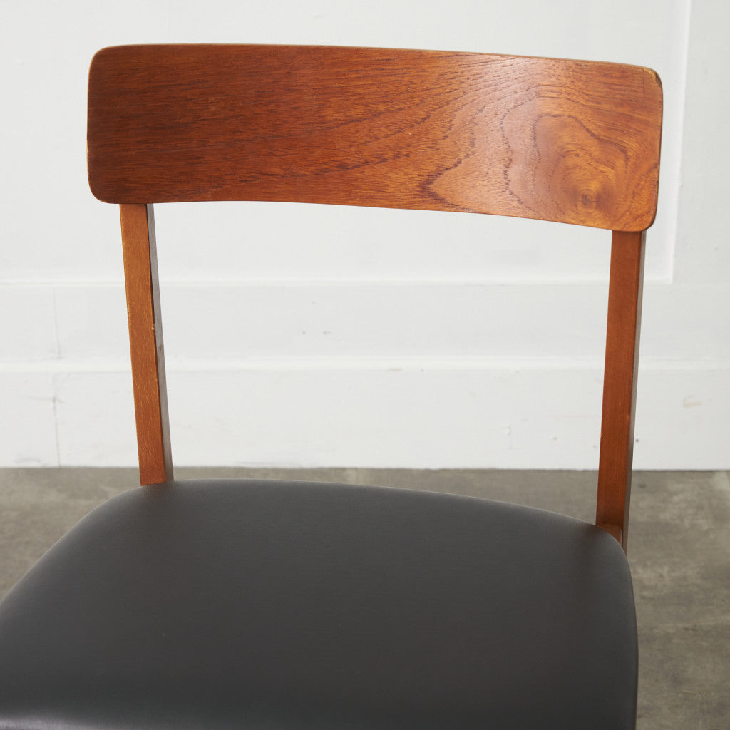 英国ヴィンテージ ダイニングチェア / 張替済