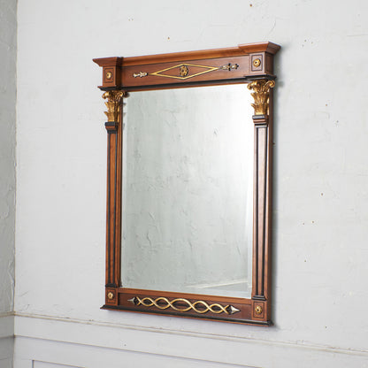 イタリア製 デコラティブ ウォールミラー