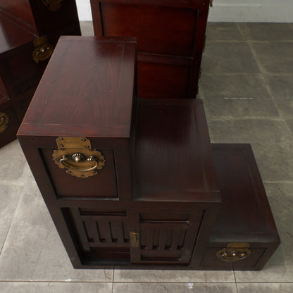 李朝家具様式 両面型 階段箪笥