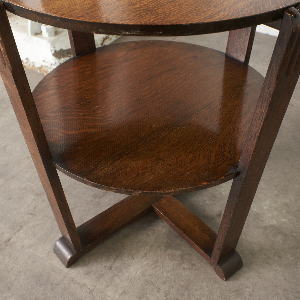 英国クラシック アールデコ様式 サイドテーブル