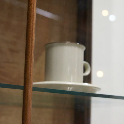 英国アンティーク ガラスキャビネット