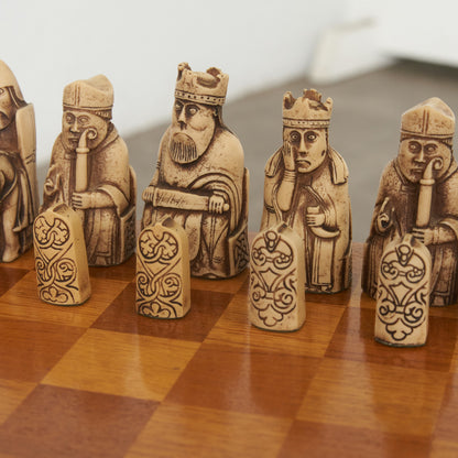 英国ヴィンテージ チェス駒付き チェスサイドテーブル