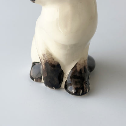 英国ヴィンテージ 猫のフィギュリン