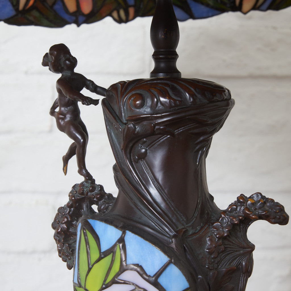 ステンドグラス ティファニーランプ