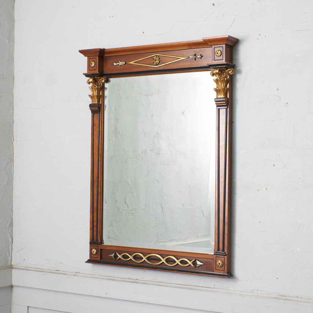 イタリア製 デコラティブ ウォールミラー