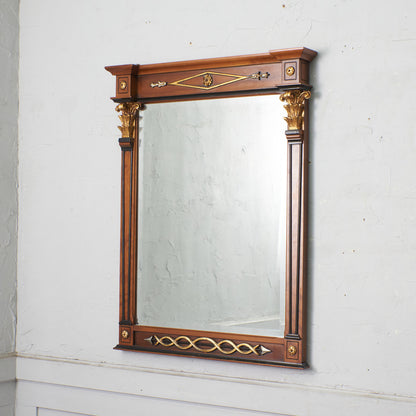 イタリア製 デコラティブ ウォールミラー