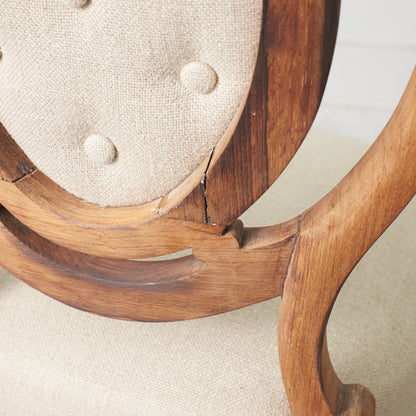 ストリップド加工 ダイニングチェア / 張替済