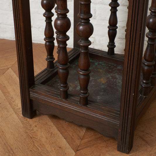 神戸洋家具 オーク材 アンブレラスタンド