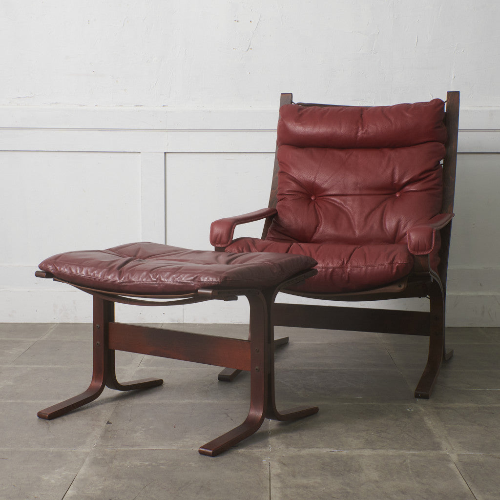 シエスタ オットマン　イグマール・レリング　北欧ビンテージ SIESTA オットマン｜ウェストノーファ Westnofa Furniture｜イング