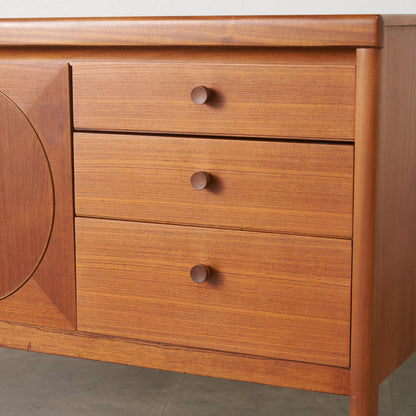 ヴィンテージ サークルサイドボード / カスタムサイズ