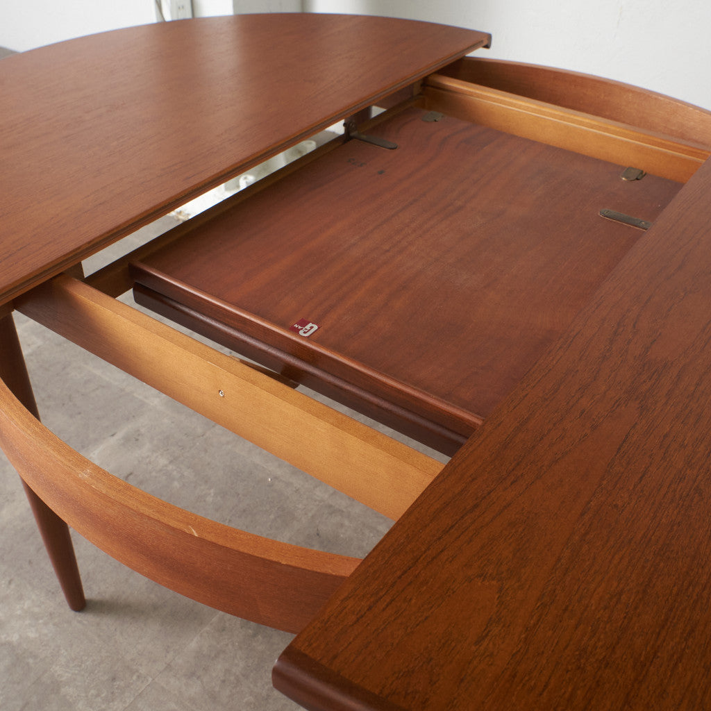 エクステンション ラウンドダイニングテーブル