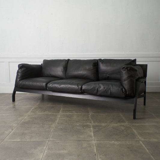 ELORO 本革 3人掛けソファ