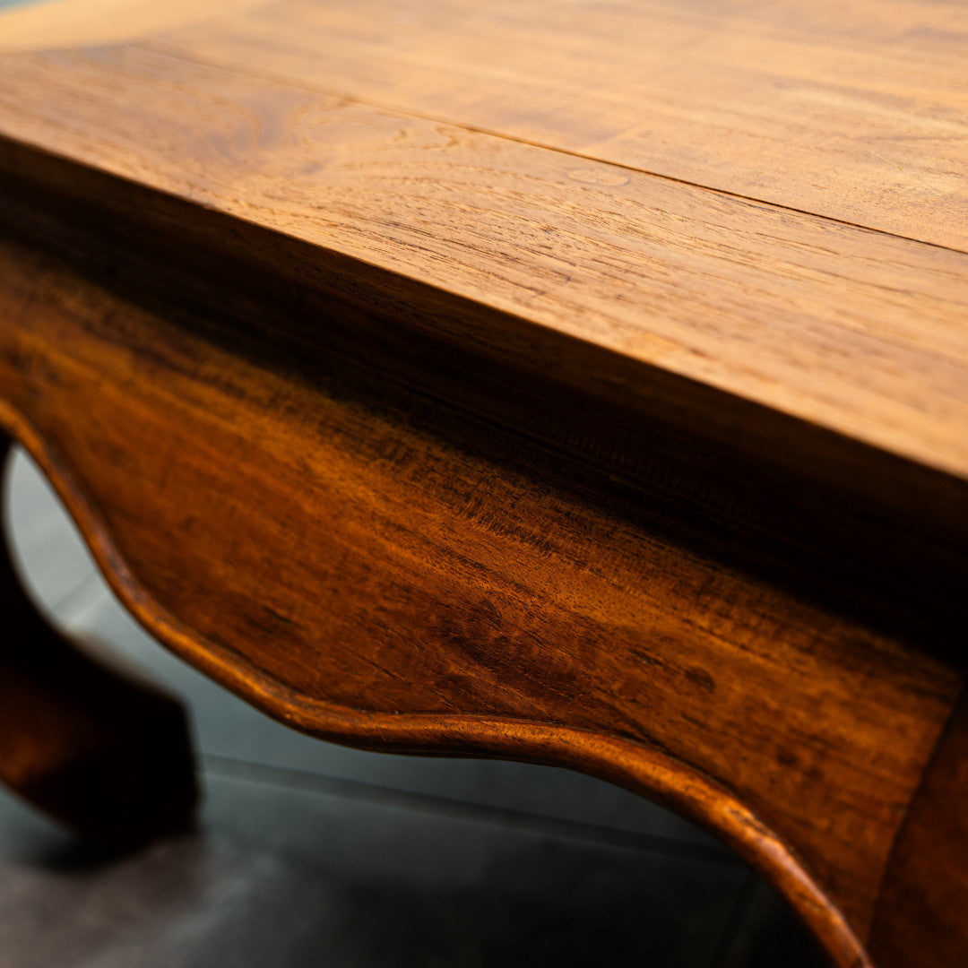 チーク無垢材 オピウムテーブル