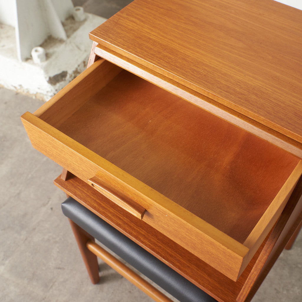 ヴィンテージ テレフォンベンチ / 張替済