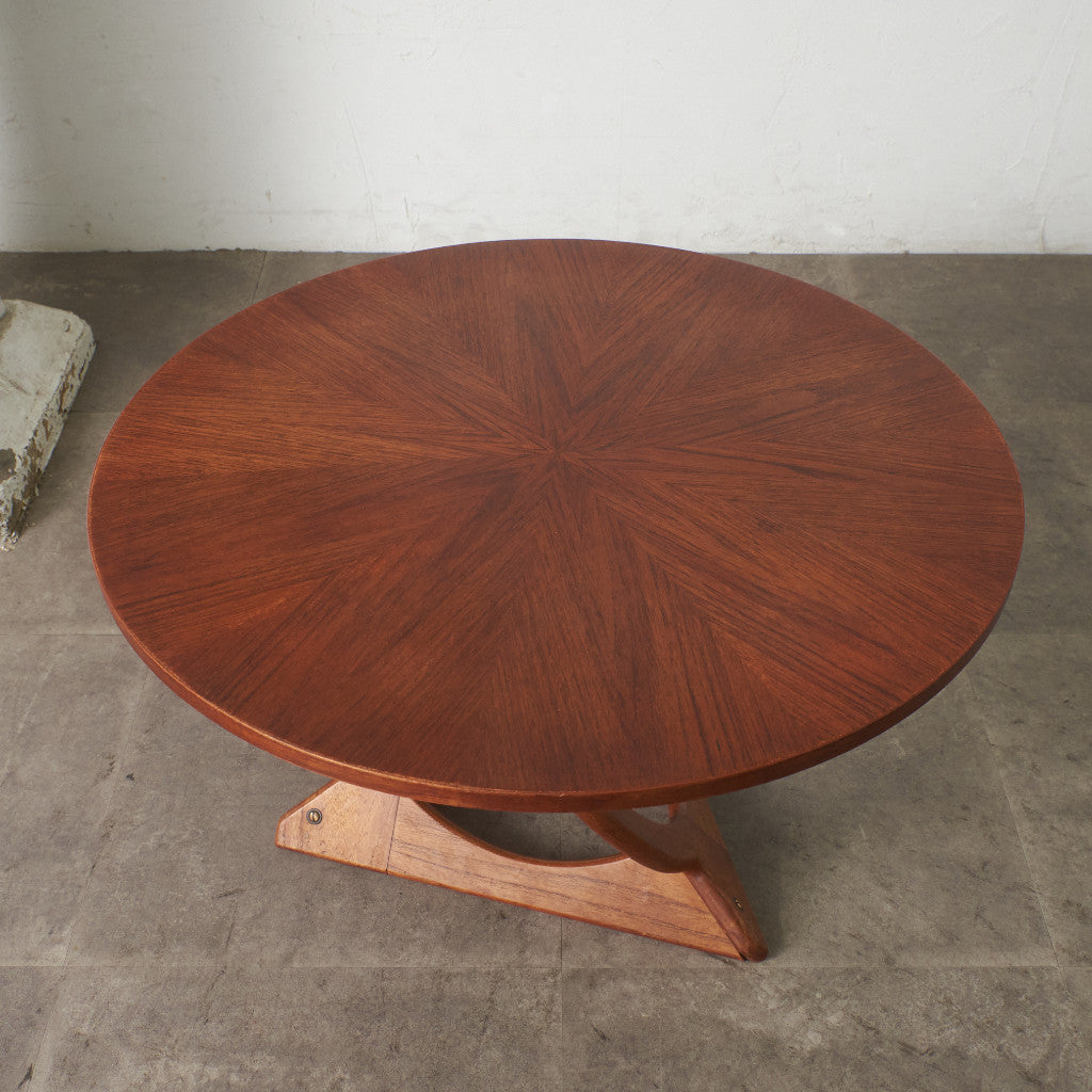 デンマーク製 ラウンドコーヒーテーブル