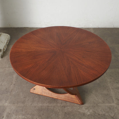 デンマーク製 ラウンドコーヒーテーブル