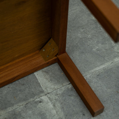 チーク無垢材 オピウムテーブル