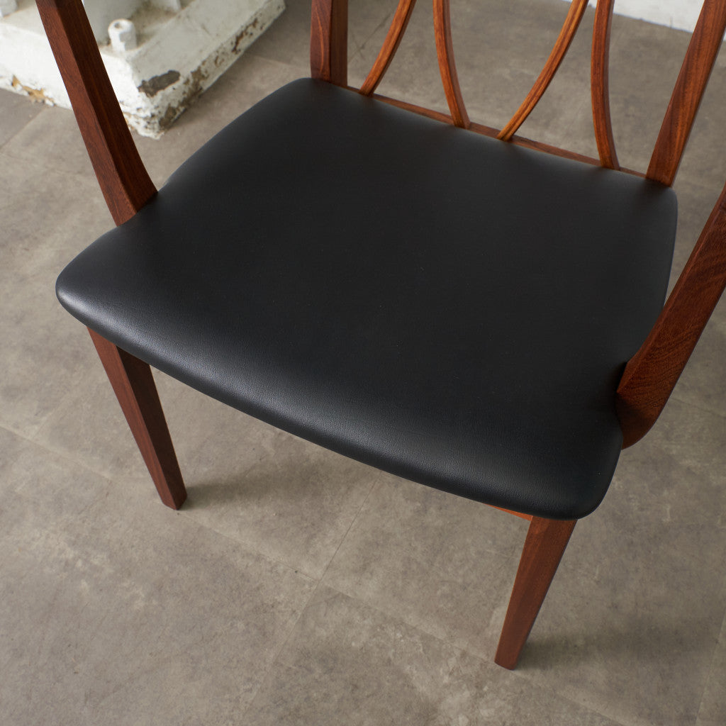 Fresco X-BACK カーブバックアームチェア / 張替済