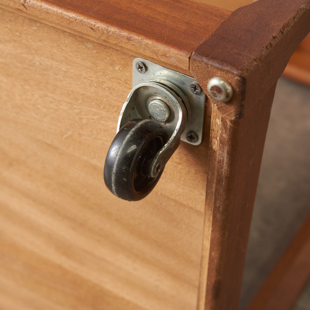 英国ヴィンテージ ターンリーフ ティートロリー