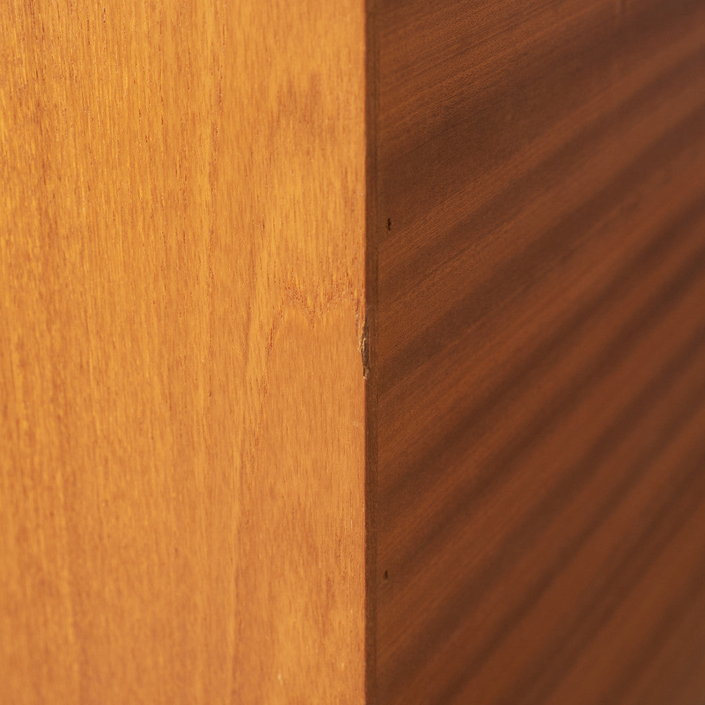 ヴィンテージ ナロー ガラスキャビネット