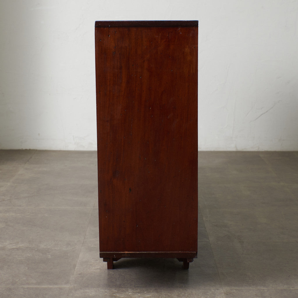 英国ヴィンテージ ナローブックケース