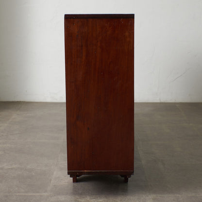 英国ヴィンテージ ナローブックケース