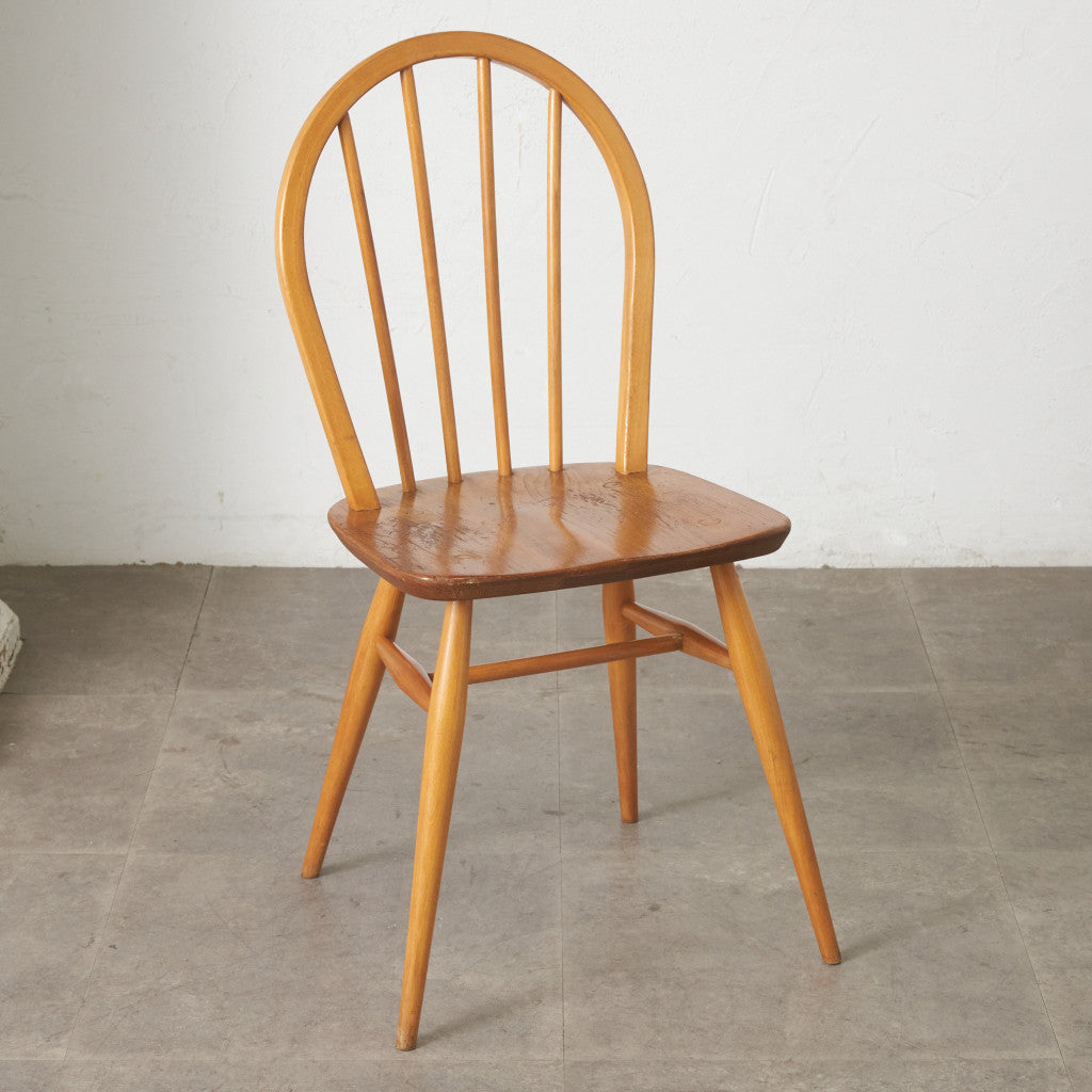 4本スポーク フープバックチェア