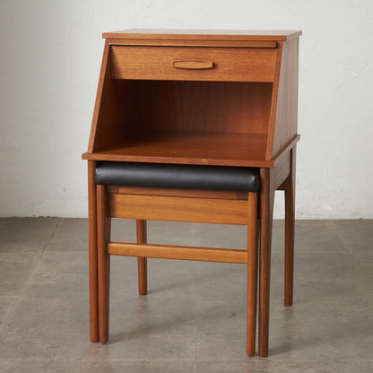 ヴィンテージ テレフォンベンチ / 張替済