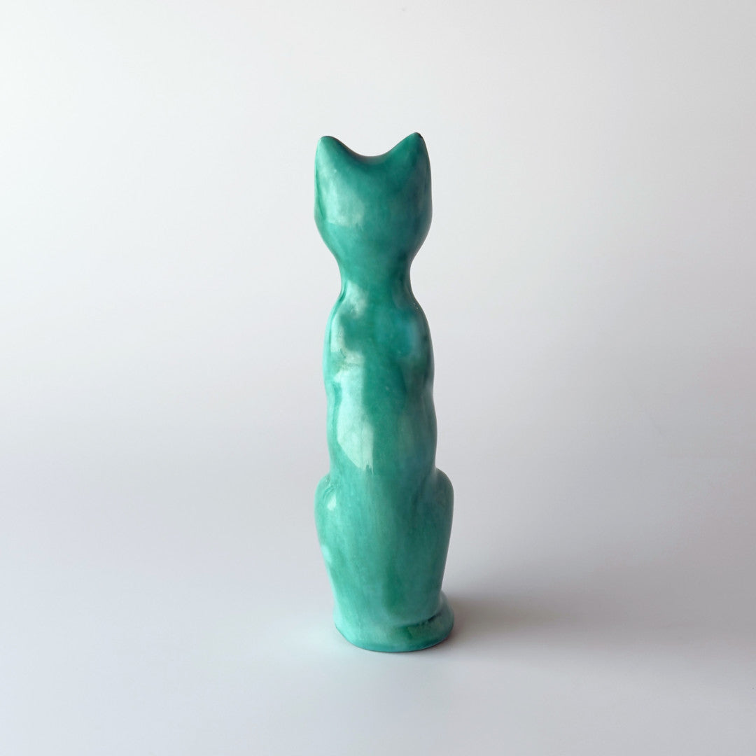 英国ヴィンテージ 猫のオブジェ