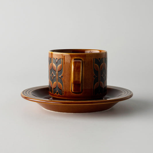 HEIRLOOM エアルーム カップ&ソーサー Autumn brown