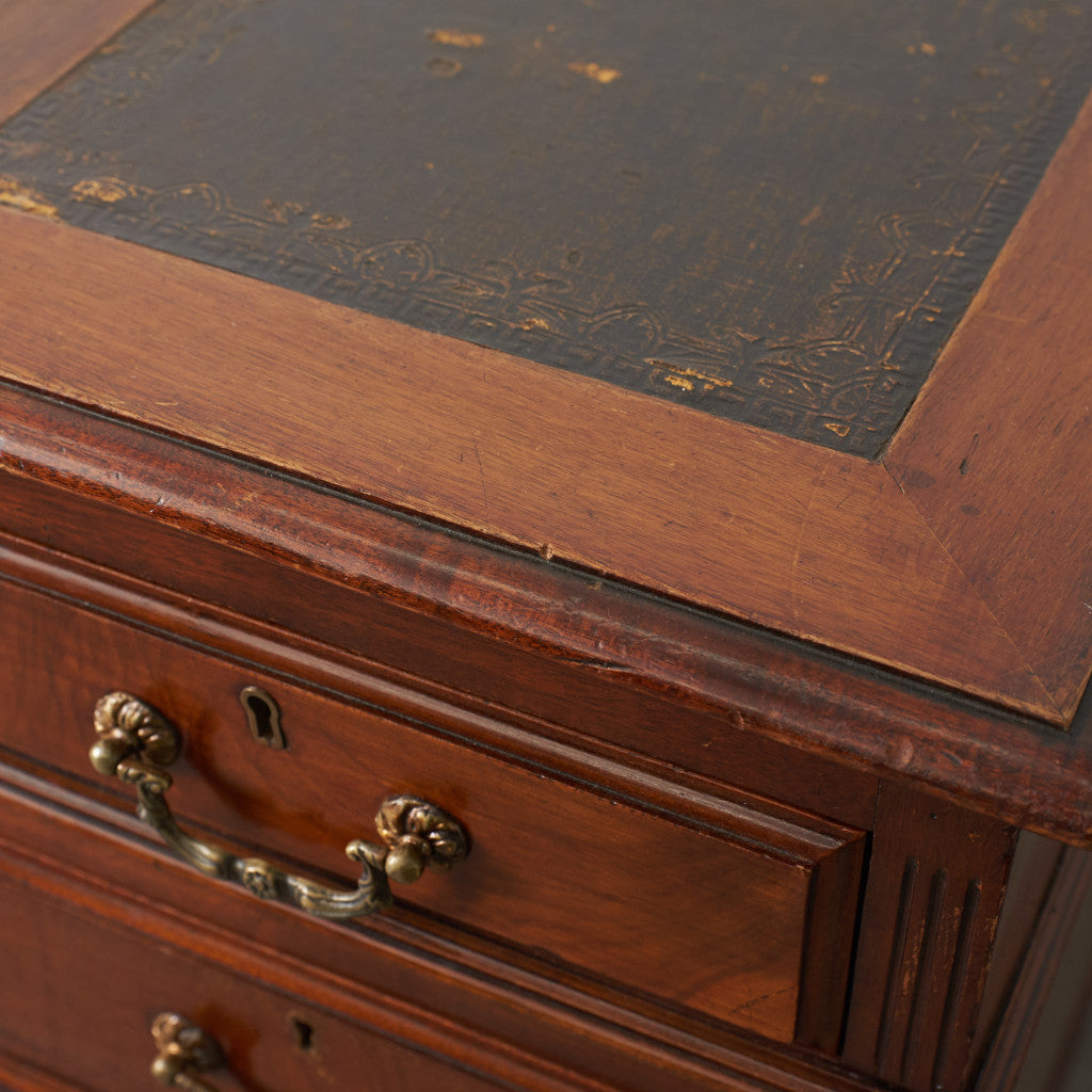 西欧アンティーク 両袖デスク