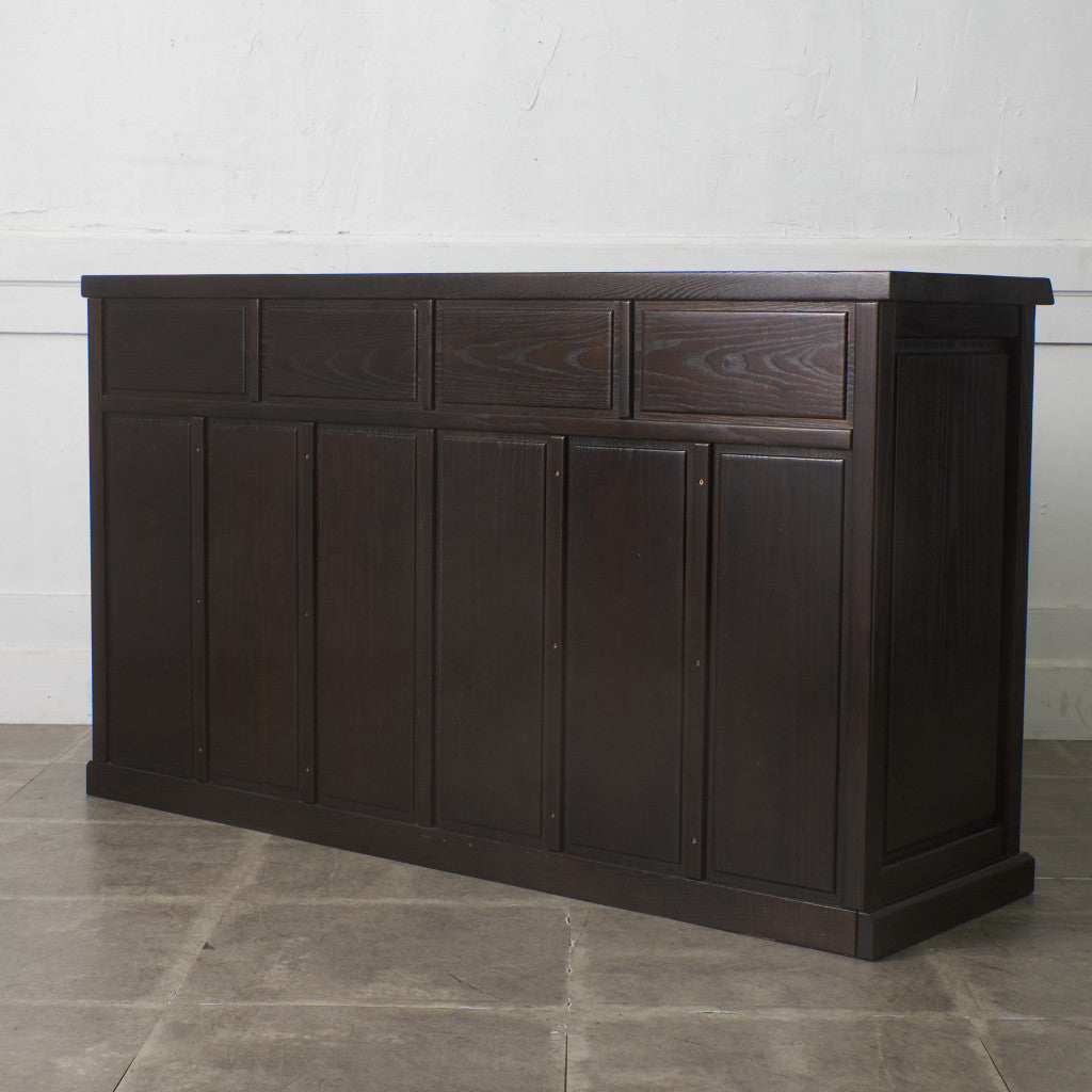 欅材 カウンター 150