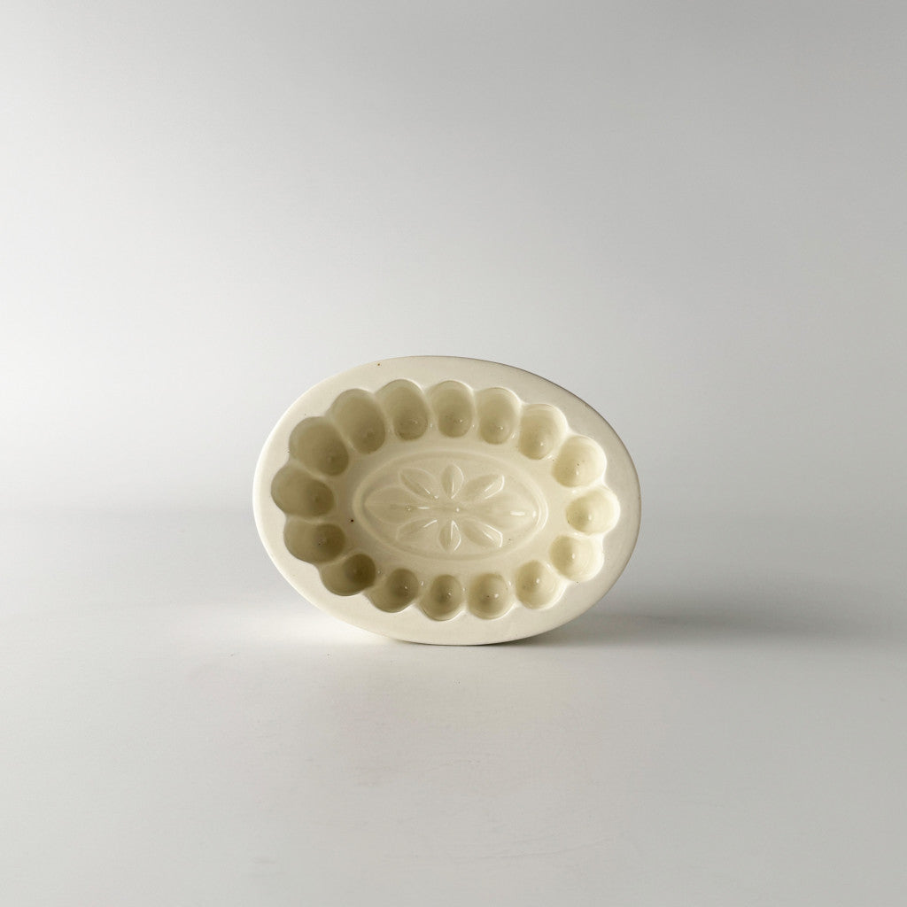 英国ヴィンテージ 陶器製 ゼリーモールド