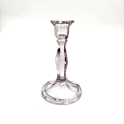 英国クラシック ガラス キャンドルスタンド