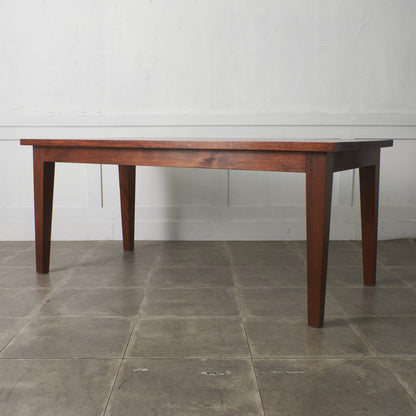 チーク無垢材 ダイニングテーブル