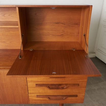 イギリス ヴィンテージ ハイサイドボード