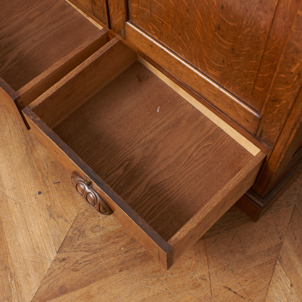 アールヌーヴォー様式 年代物 ブックケース