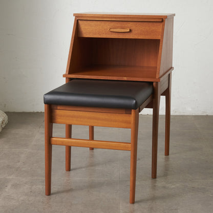 ヴィンテージ テレフォンベンチ / 張替済