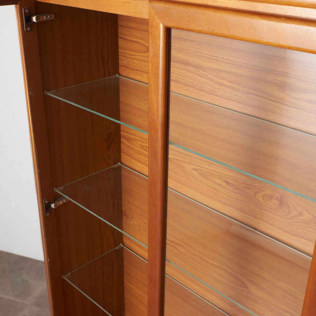 ヴィンテージ ガラスキャビネット